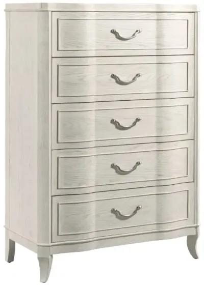 American Drew Harmony Eggshell 5-Drawer Emelie Chest