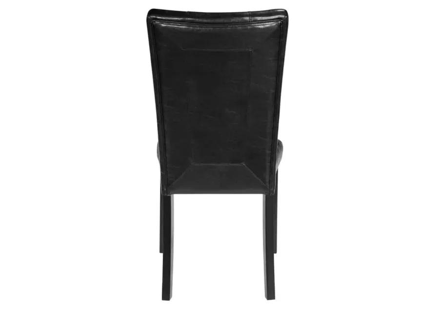 STERLING CORDOVAN CHERRY SIDE CHAIR