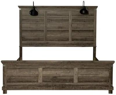 Liberty Furniture King Panel Headboard & Footboard Lakeside Haven