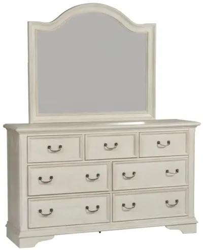 Complete King Bedroom Set - Panel Bed, Dresser, Mirror & Chest - Bayside