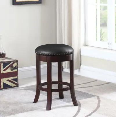 Coaster Aboushi Backless Swivel Counter Stool Brown