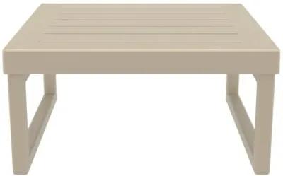 Mykonos Square Coffee Table Taupe