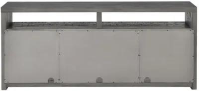 LEXINGTON RECTANGULAR 70 INCH SOLID WOOD TV STAND IN GREY