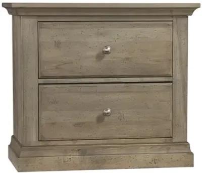 Vaughan-Bassett Carlisle Natural Grey Nightstand