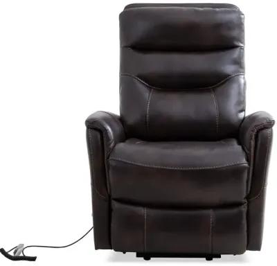 Parker House Gemini Truffle Power Lift Recliner with Articulating Headrest