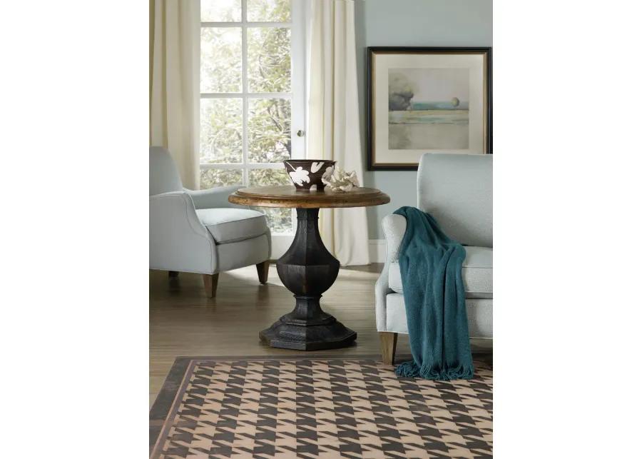 SANCTUARY ROUND ACCENT TABLE