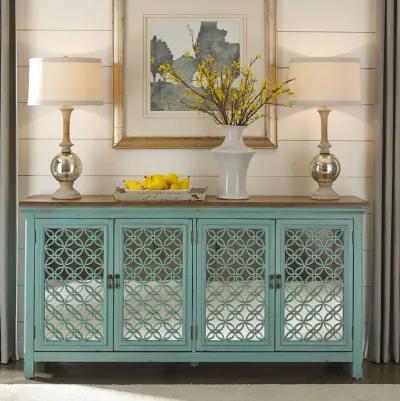 Liberty Furniture Kensington 4-Door Accent Cabinet