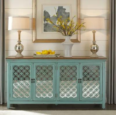 Liberty Furniture Kensington 4-Door Accent Cabinet