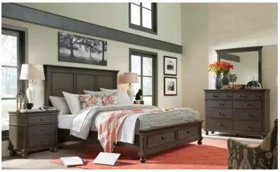 Aspenhome Oxford Peppercorn 2-Drawer Nightstand