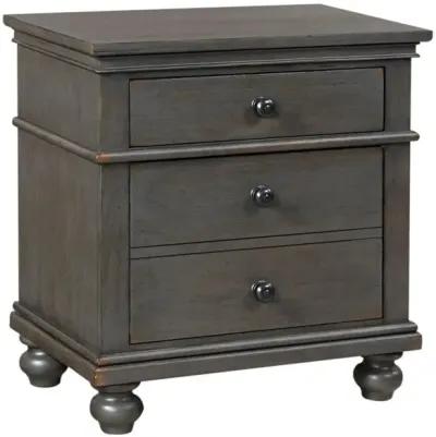 Aspenhome Oxford Peppercorn 2-Drawer Nightstand