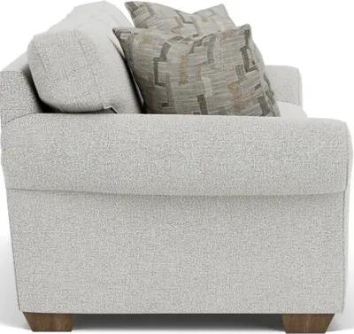 Flexsteel Vail Silver Glacier Sofa