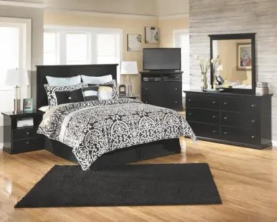 Ashley Maribel Panel Black California King/King Headboard