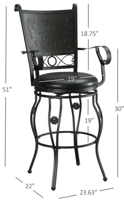 Powell Ellie Big & Tall Bar Stool