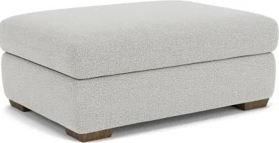 COLLINS SILVER GLACIER OTTOMAN