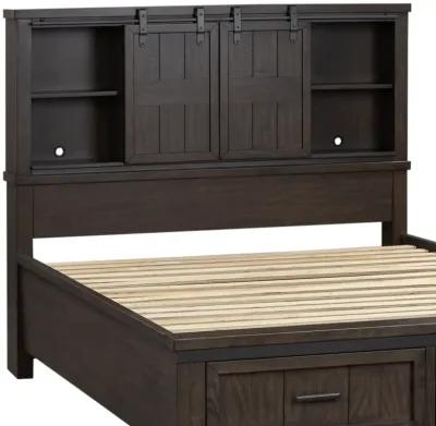 Liberty Furniture Bookcase Thornwood Hills Queen Headboard