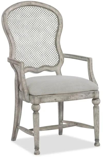 Hooker Furniture Boheme Gaston Metal Back Armchair