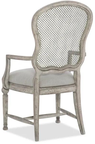 Hooker Furniture Boheme Gaston Metal Back Armchair