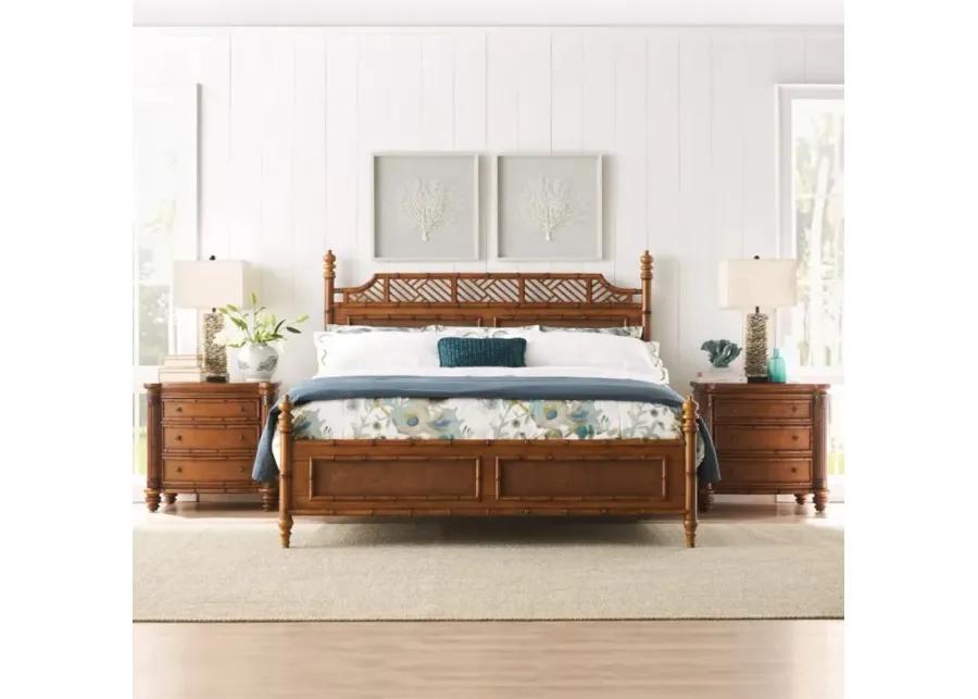 ISLAND ESTATE WEST INDIES BED HEADBOARD ONLY IN PLANTATION - QUEEN