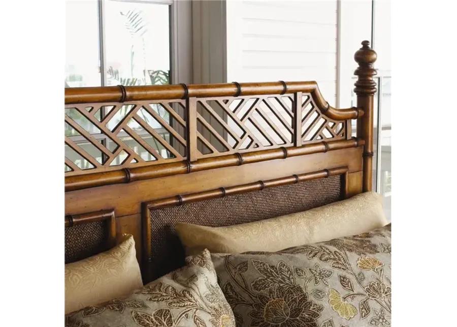 ISLAND ESTATE WEST INDIES BED HEADBOARD ONLY IN PLANTATION - QUEEN