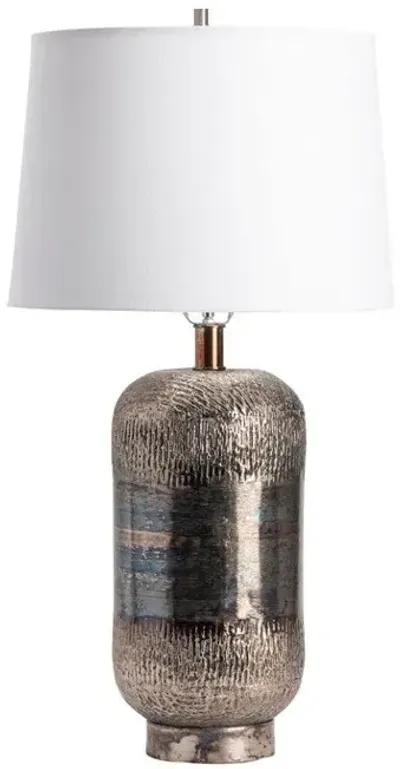 Crestview Reynolds Black/White Table Lamp