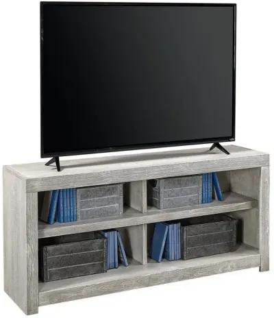 Aspenhome Avery Loft Limestone 49 Inch Open TV Stand Console