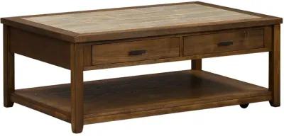 Mesa Valley Tobacco Cocktail Table