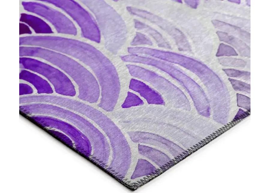 SEABREEZE VIOLET 5'X8' AREA RUG