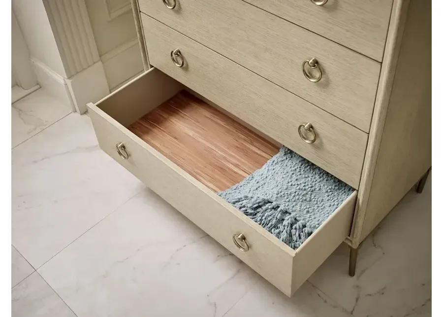 LENOX 8 DRAWER CARSON CHEST - ALABASTER