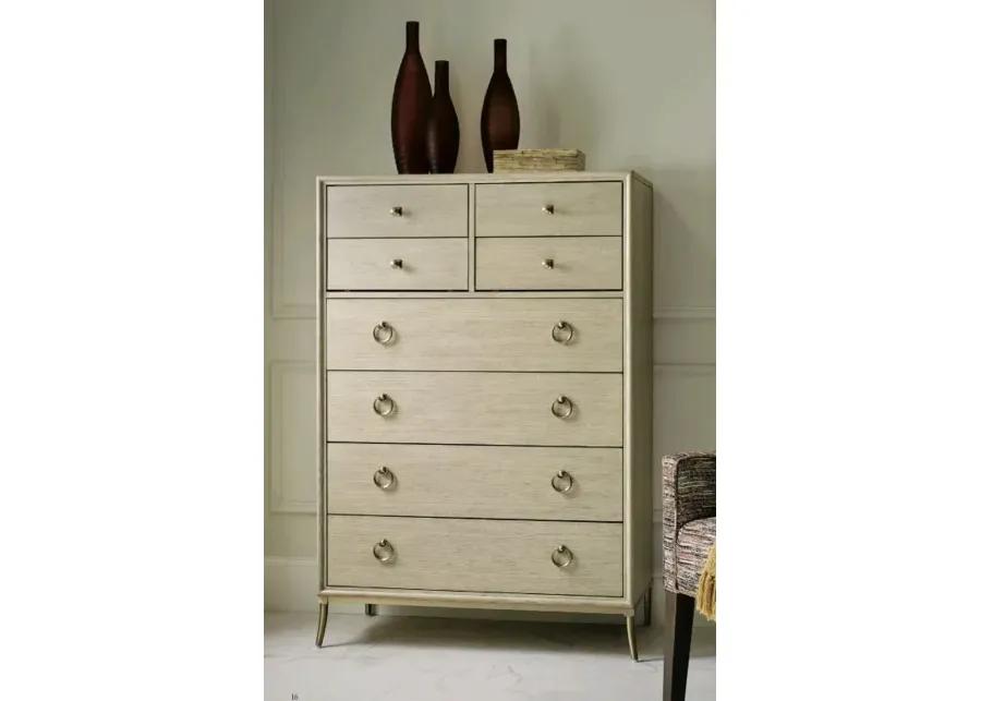 LENOX 8 DRAWER CARSON CHEST - ALABASTER