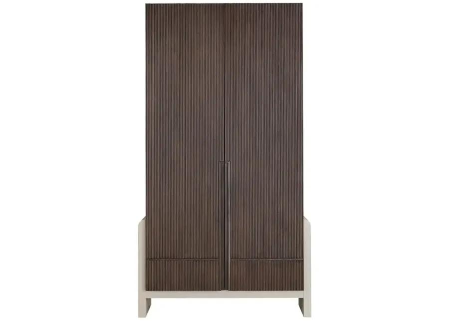 SHASTA OTTER WARDROBE ARMOIRE