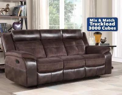 Steve Silver Pueblo Coffee Manual Reclining Sofa