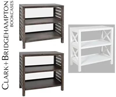 Jofran Bridgehampton White Bookcase