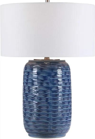 Uttermost Sedna Blue Table Lamp