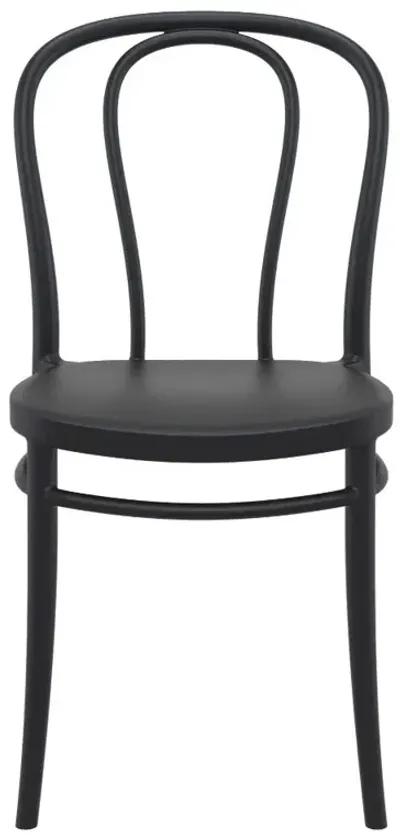 Compamia Victor Resin Outdoor Patio Chair Black