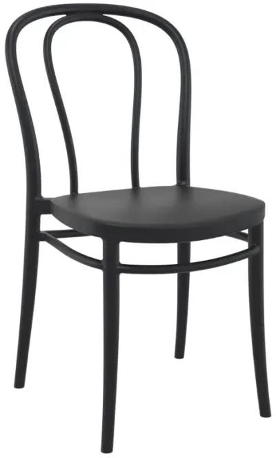 Compamia Victor Resin Outdoor Patio Chair Black