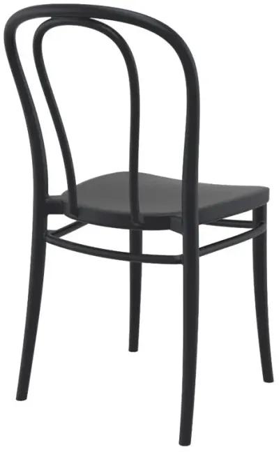 Compamia Victor Resin Outdoor Patio Chair Black