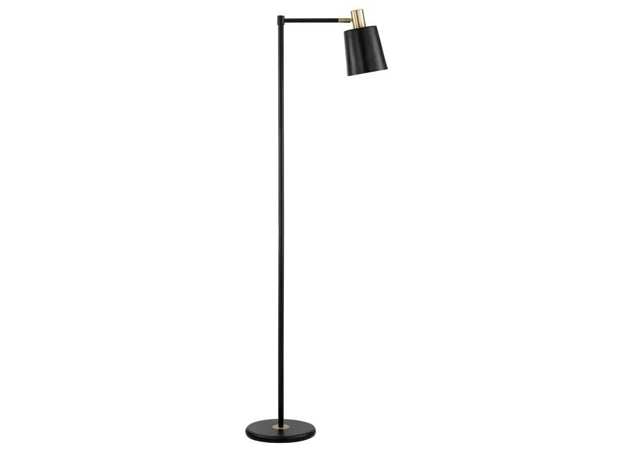 FLOOR LAMP GOLD/BLACK