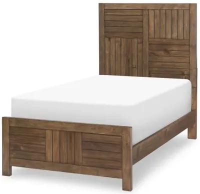 Legacy Classic Kids/Teens Summer Camp Brown Complete Panel Bed