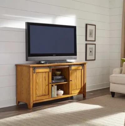 Liberty Furniture Lake House Oak 60 Inch Media Entertainment TV Stand