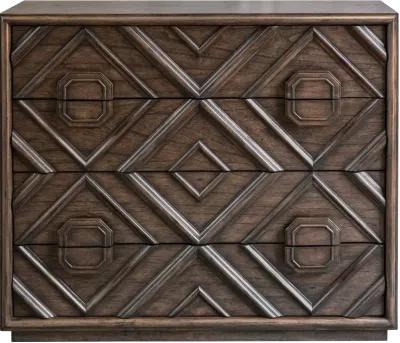 Uttermost Mindra Walnut Drawer Chest