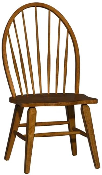 Liberty Furniture Hearthstone Rustic Oak Side Chair