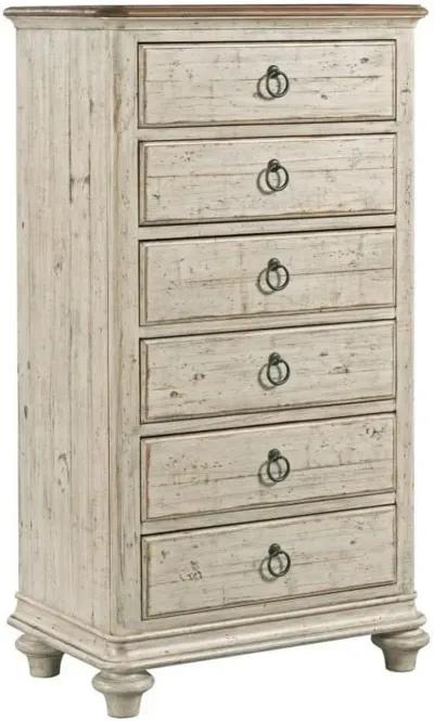 Kincaid Weatherford Cornsilk Devon Lingerie 6-Drawer Chest