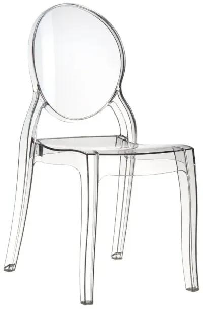 Compamia Elizabeth Polycarbonate Dining Chair Transparent Clear