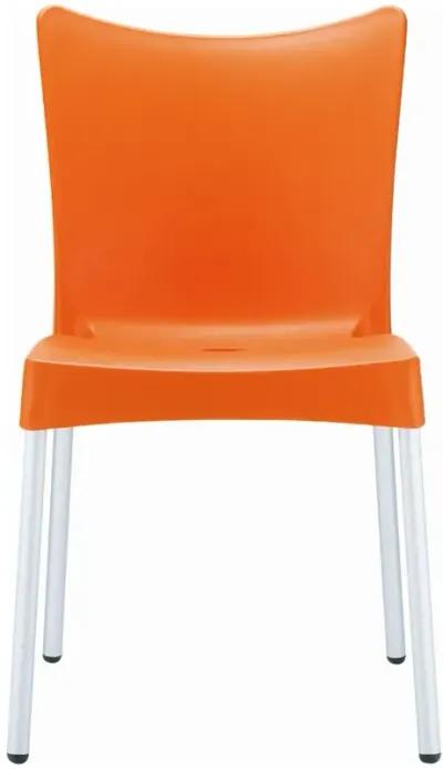 Compamia Juliette Resin Dining Chair Orange