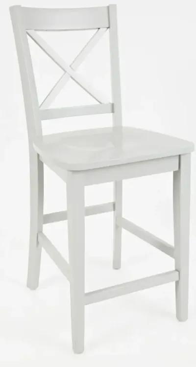 Jofran Simplicity X-Back Stool Dove