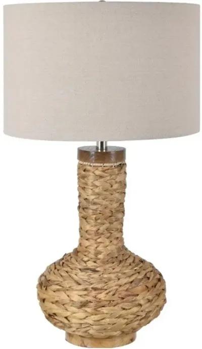 Crestview Captiva Bay Beige/Brown Table Lamp