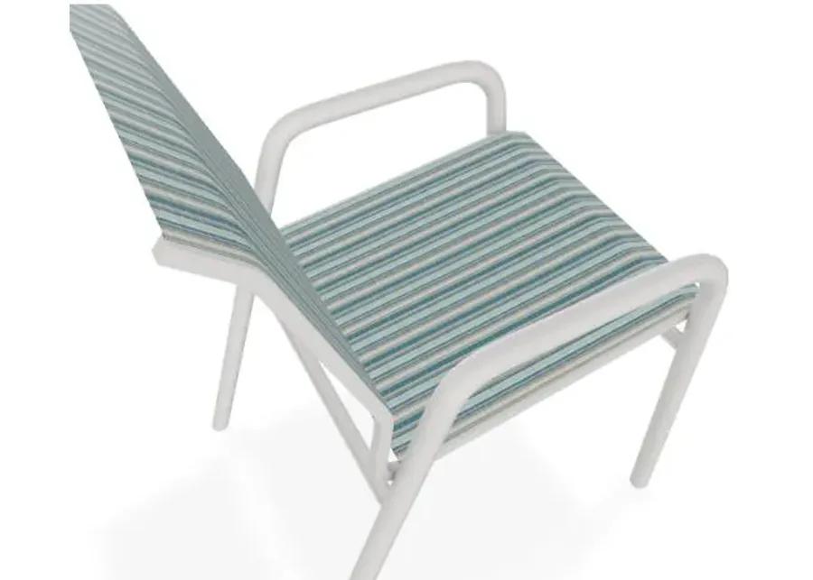 GARDENELLA STACKABLE OUTDOOR BISTRO DINING CHAIR