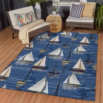 HARBOR NAVY 5'X8' AREA RUG