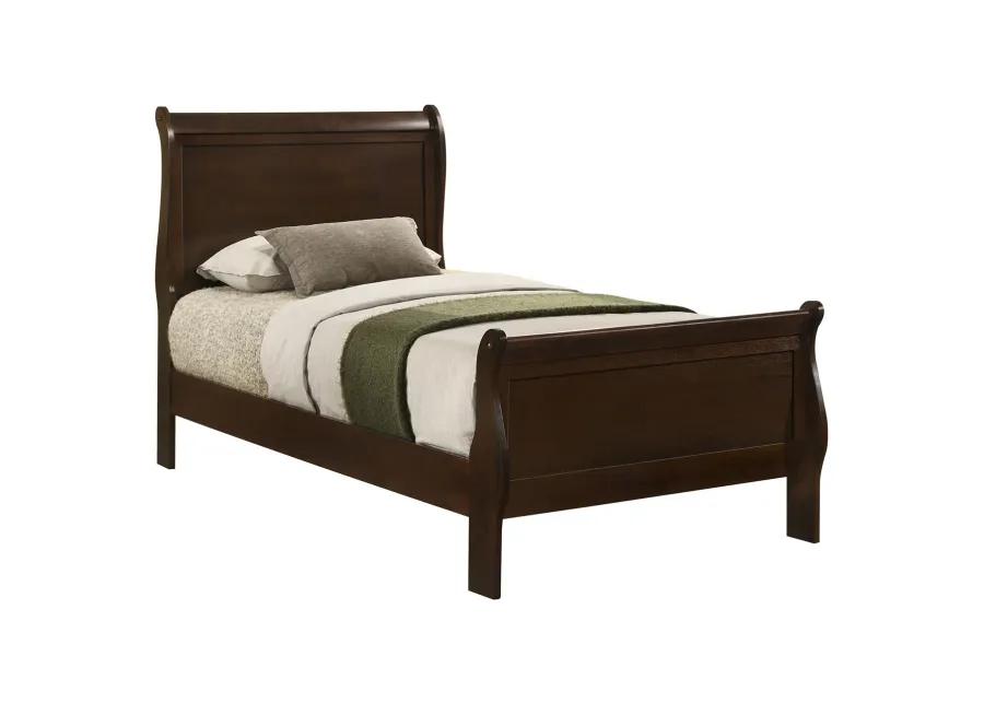 LOUIS PHILIPPE TWIN BED CAPPUCCINO