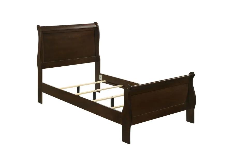 LOUIS PHILIPPE TWIN BED CAPPUCCINO